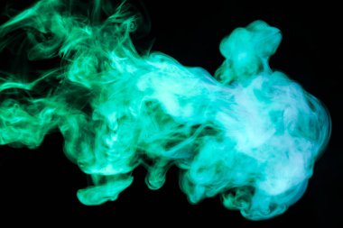 Arka plandan vape duman