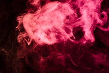 Arka plandan vape duman