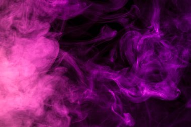 Arka plandan vape duman