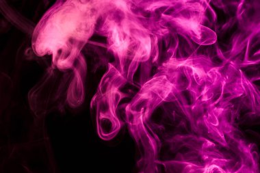 Arka plandan vape duman