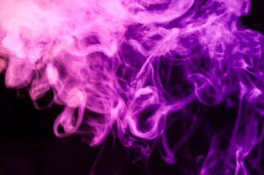Arka plandan vape duman