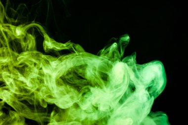 Arka plandan vape duman