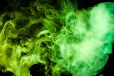 Arka plandan vape duman