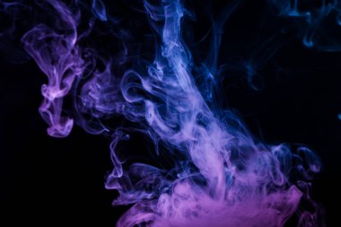 Arka plandan vape duman