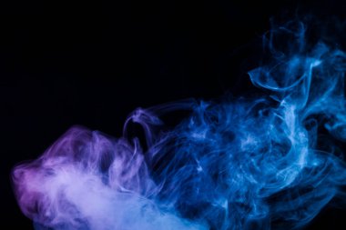 Arka plandan vape duman