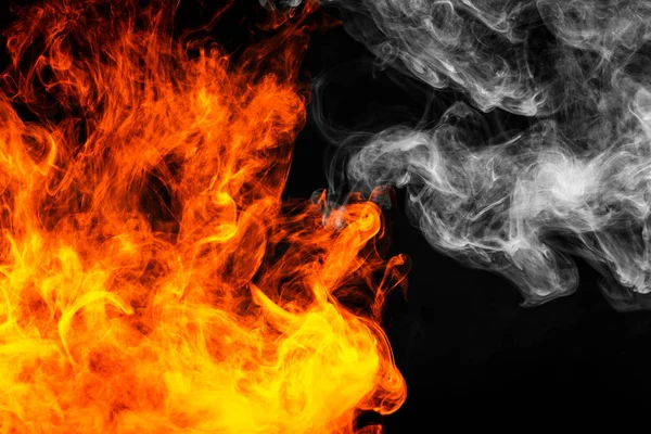 Fire flames background. — Stock Photo, Image