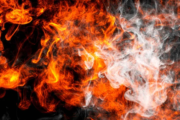 Fire flames background. — Stock Photo, Image