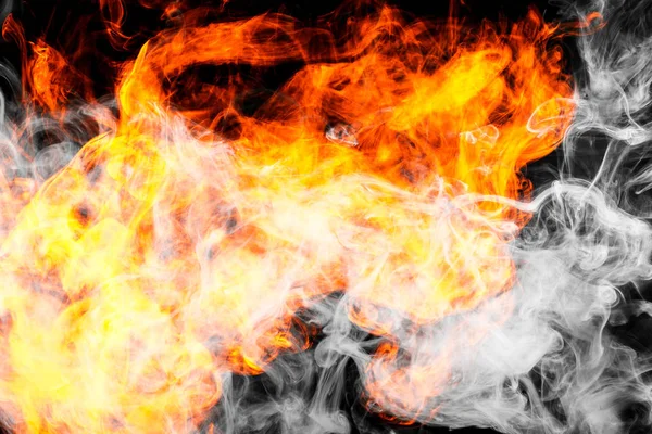 Fire flames background. — Stock Photo, Image