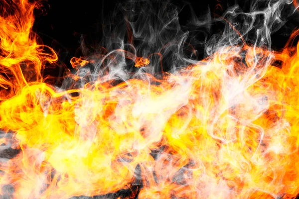 Flammenhintergrund. — Stockfoto