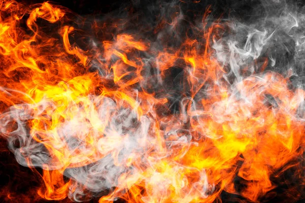 Fire flames background. — Stock Photo, Image