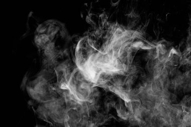 Arka plandan vape duman