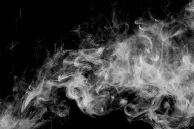 Arka plandan vape duman