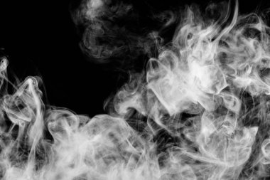 Arka plandan vape duman