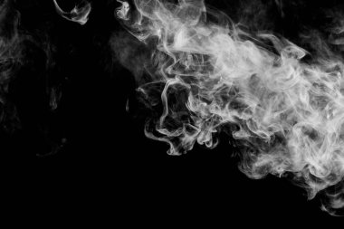 Arka plandan vape duman