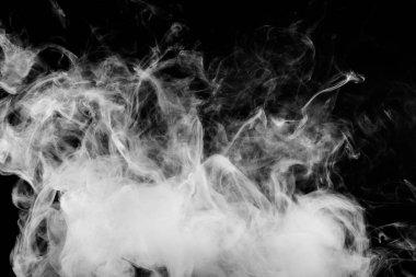 Arka plandan vape duman