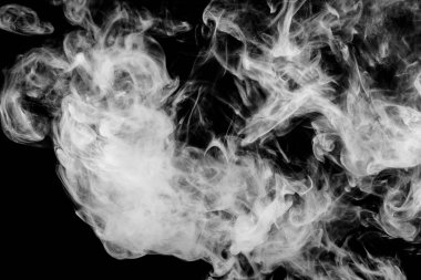 Arka plandan vape duman