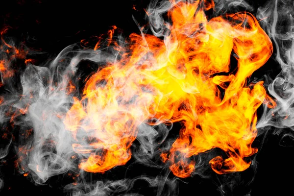 Yangın Arka Plan Alevler Arka Planını Duman Vape — Stok fotoğraf