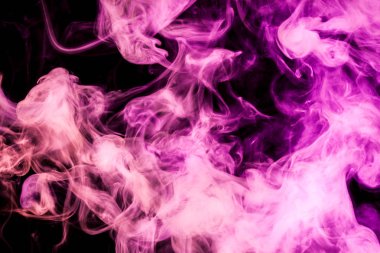 Arka plandan vape duman