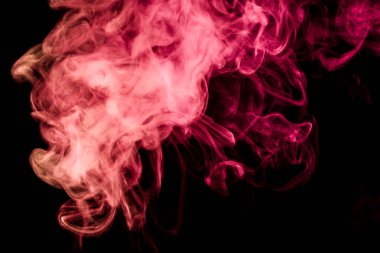 Arka plandan vape duman