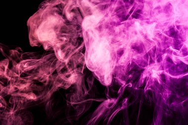Arka plandan vape duman