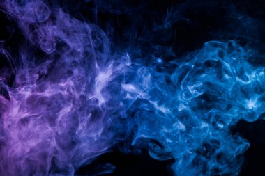 Arka plandan vape duman