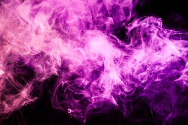 Arka plandan vape duman