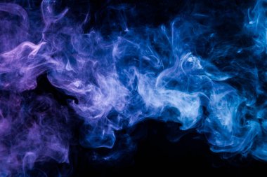 Arka plandan vape duman