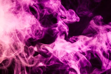 Arka plandan vape duman