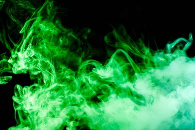 Arka plandan vape duman