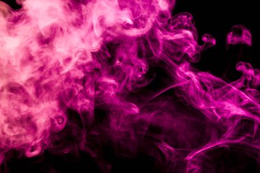 Arka plandan vape duman