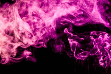 Arka plandan vape duman
