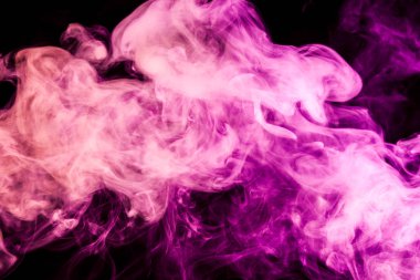 Arka plandan vape duman