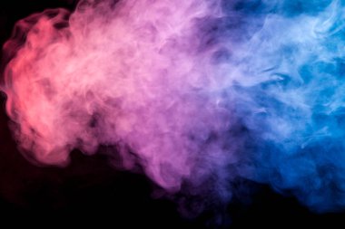  Arka plandan vape duman