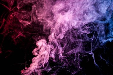  Arka plandan vape duman