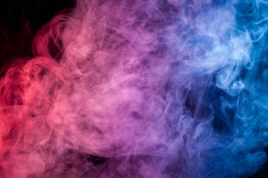  Arka plandan vape duman