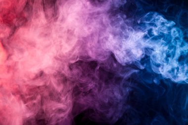  Arka plandan vape duman