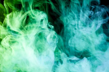  Arka plandan vape duman