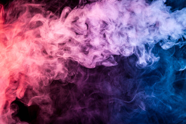  Background from the smoke of vape