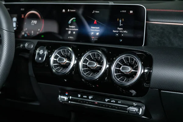 Novosibirsk Russia Ottobre 2019 Mercedes Benz Cla Class Sistema Ventilazione — Foto Stock