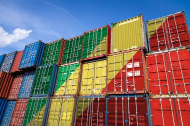 Cong Cumhuriyeti 'nin ulusal bayrağı.