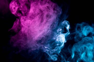 Arka plan fraktal çok renkli pembe ve mavi dokudan oluşur ve hayal gücü, yaratıcılık ve tasarım projelerinde kullanılmak için uygundur.. 