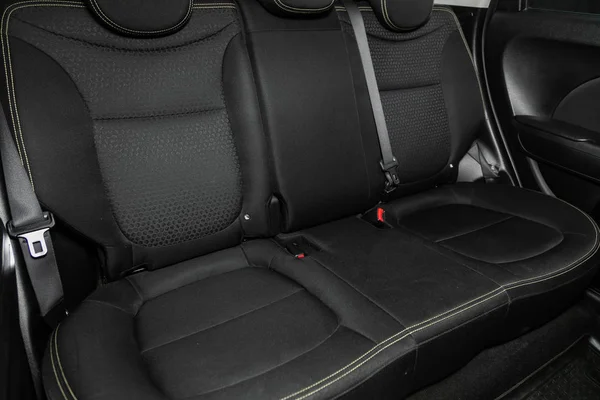 2019 Novosibirsk Russia Kia Soul Close Black Back Seats Seats — 스톡 사진