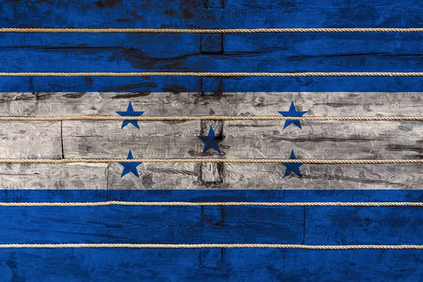 Bandeira Nacional Hondura — Fotografia de Stock