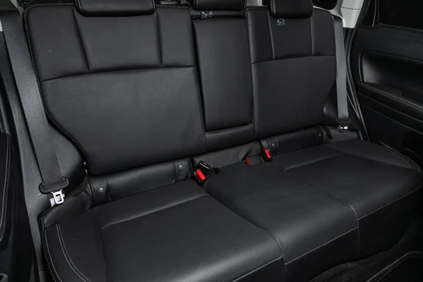 Novosibirsk Russia October 2019 Subaru Forester Leather Interior Design Car — 스톡 사진