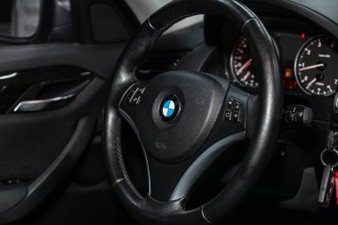 Novosibirsk, Rusya 20 Kasım 2019: Bmw X1