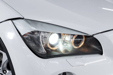 Novosibirsk, Rusya 20 Kasım 2019: Bmw X1