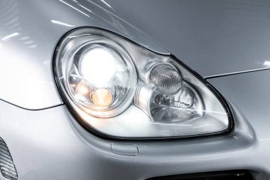 Novosibirsk, Rusya 1 Kasım 2019: Porsche Cayenne