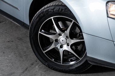 Novosibirsk, Rusya 1 Kasım 2019: Volkswagen Passat