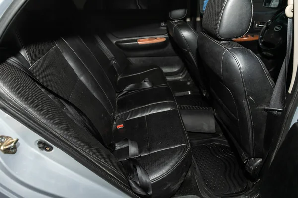 Novosibirsk Russia November 2019 Byd Leather Interior Design Car Passenger — Stock Photo, Image