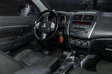Novosibirsk, Rusya 1 Kasım 2019: Mitsubishi Asx